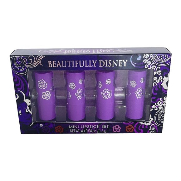 Disney Parks Beautifully Disney Tangled Web Mini Lipstick Set - Picture 2 of 4